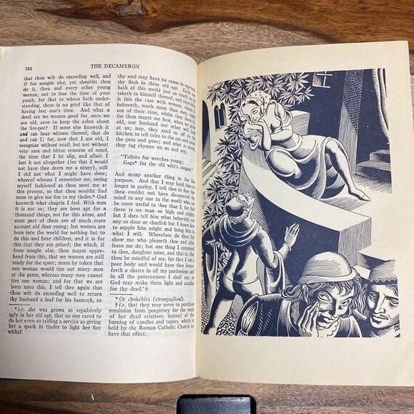 The Decameron of Boccaccio Illustrated Book 1931 Copyright - Picture 9 of 13